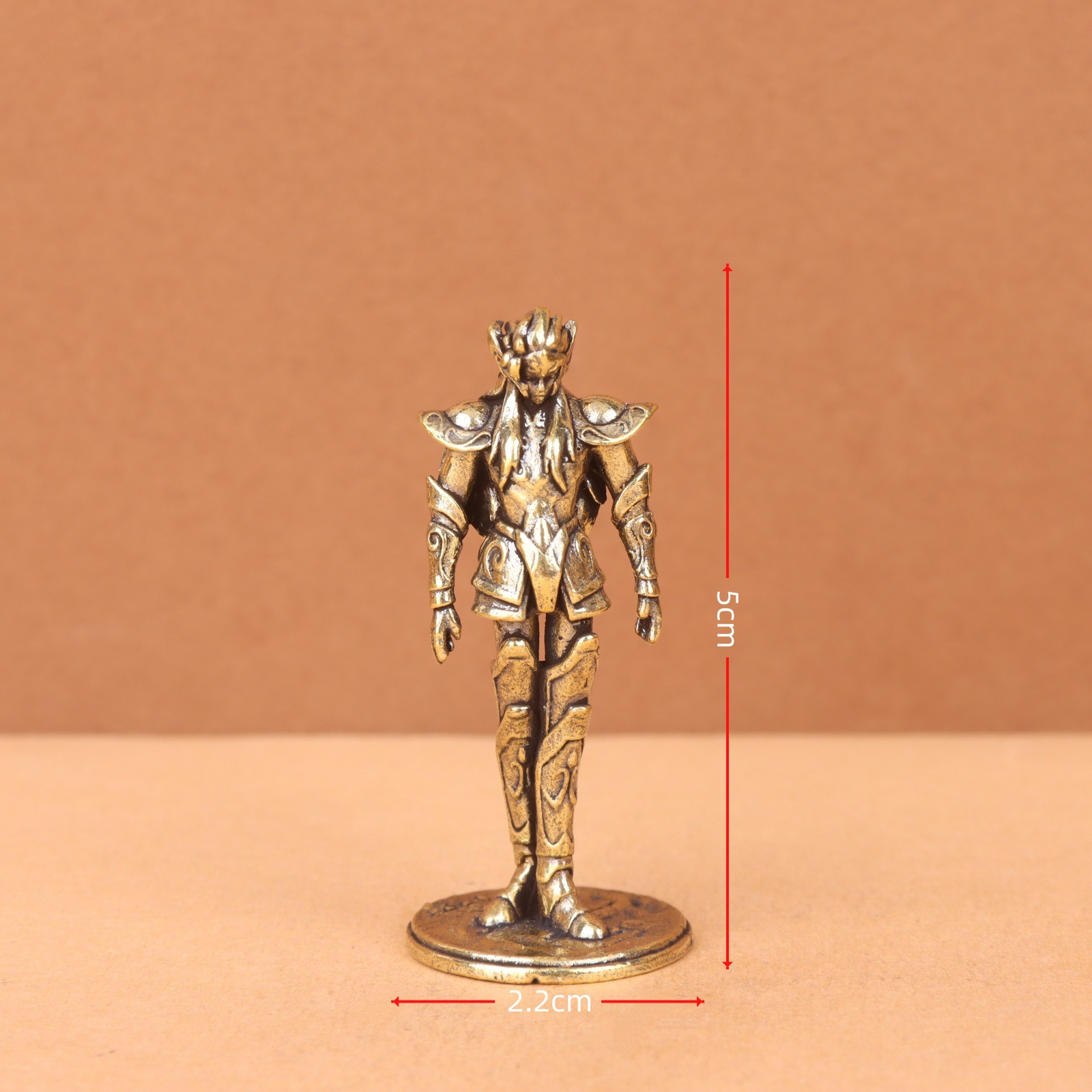 Ventas transfronterizas de bronce doce constelaciones de guardianes adornamientos Star Yao modelo de dibujos animados decoración de escritorio adornamientos de cobre