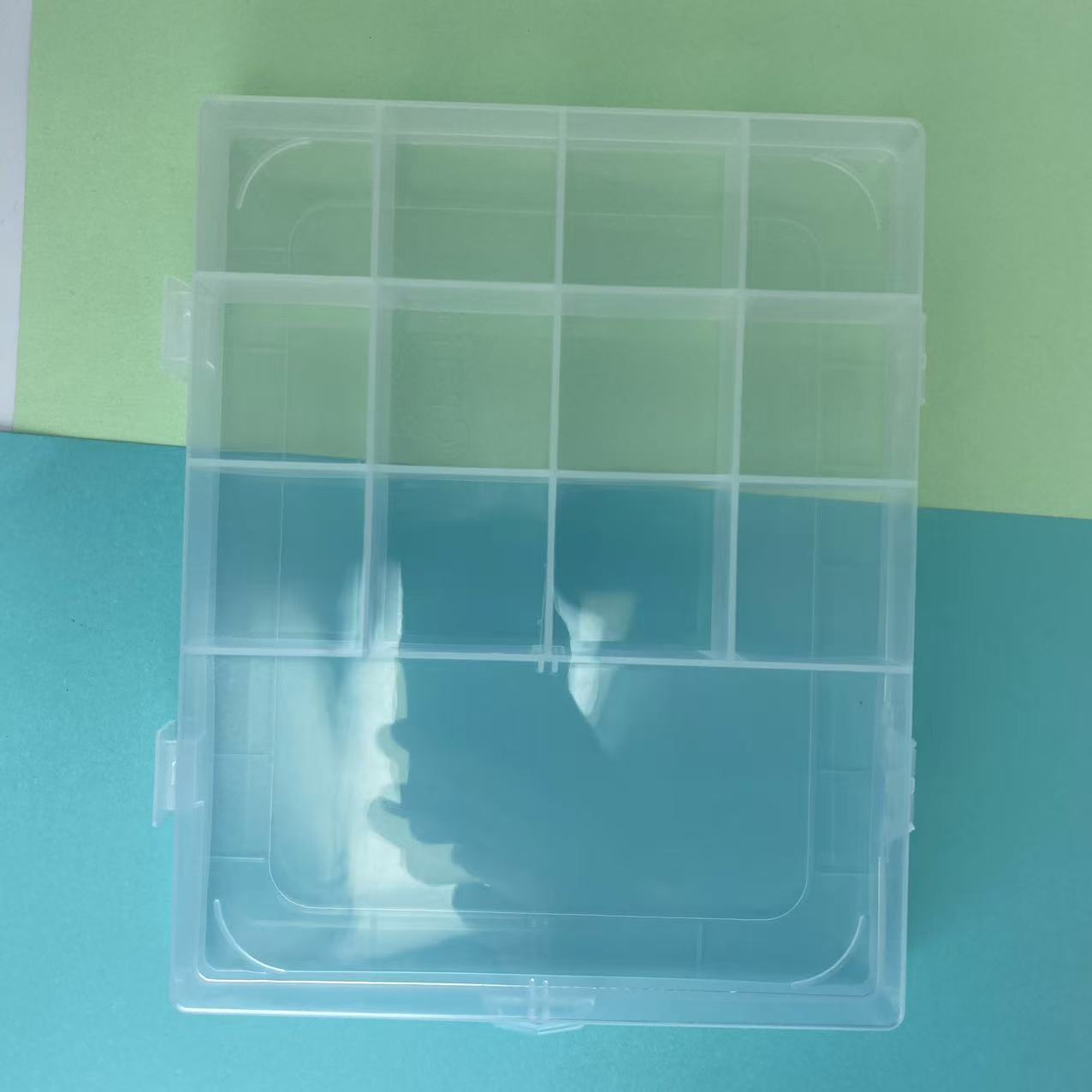 Caja de almacenamiento de cuentas para pulseras, caja de plástico PP transparente con compartimentos y tapa, herramienta organizadora de joyas, caja de accesorios image 10