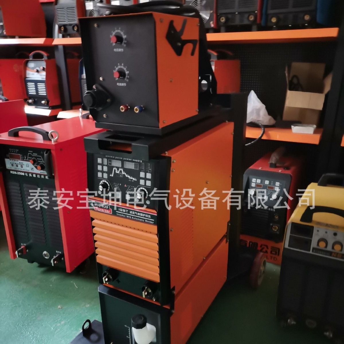 工业级双脉冲焊机MIG-500 【一年质保】 IGBT逆变双脉冲气保铝焊