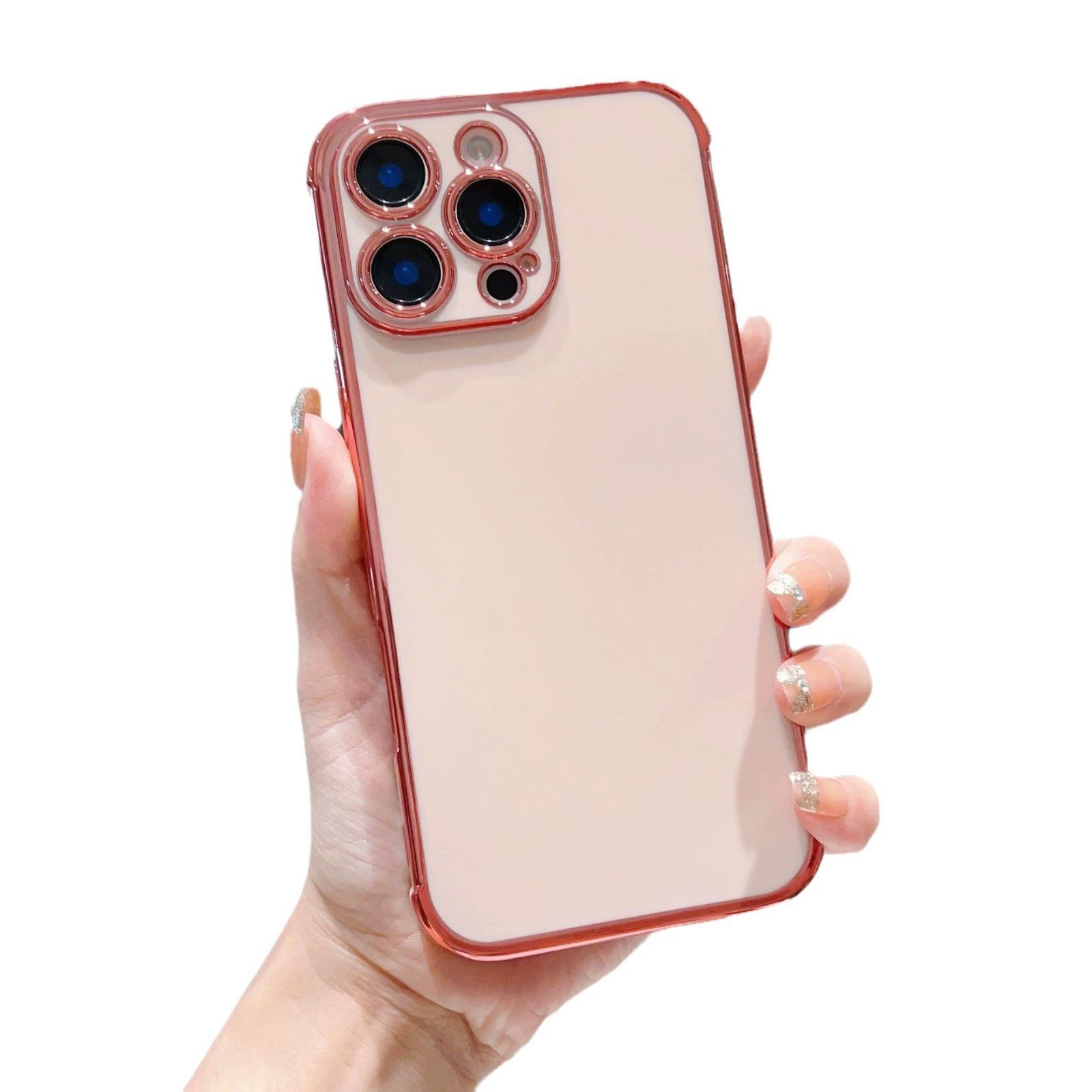Чехол для совместимого iPhone Apple, глянцевый чехол для любимого, защитный чехол, 16 Pro Max