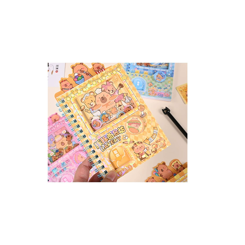 Toy, cartoon sticker, laptop, capsule toy, three in one