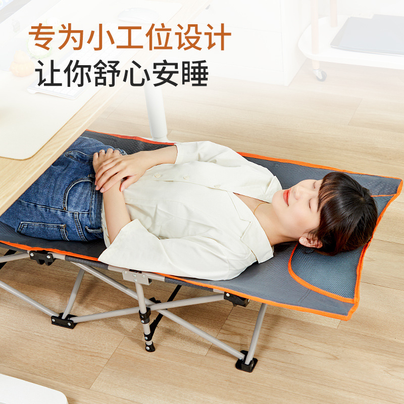 Restar Folding Bed Single Office Folding Nap Bed Home Single Bed Portable