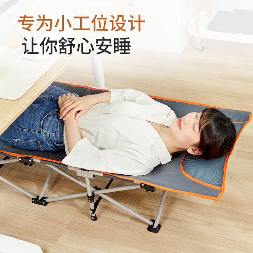 Restar Folding Bed Single Office Folding Nap Bed Home Single Bed Portable