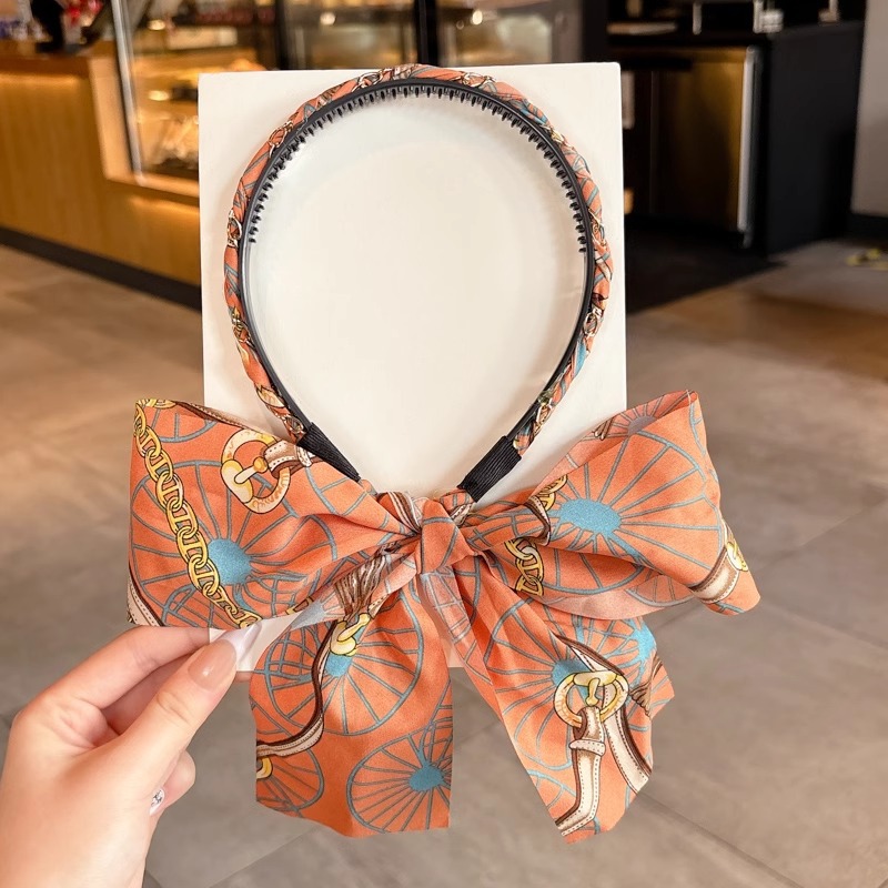 Niños super inmortal tejido bufandas de seda flotantes flores flotantes un cabello de cola de caballo atar cinta de cabello cabeza de cuerda de perla cabeza de cuerda de cabello