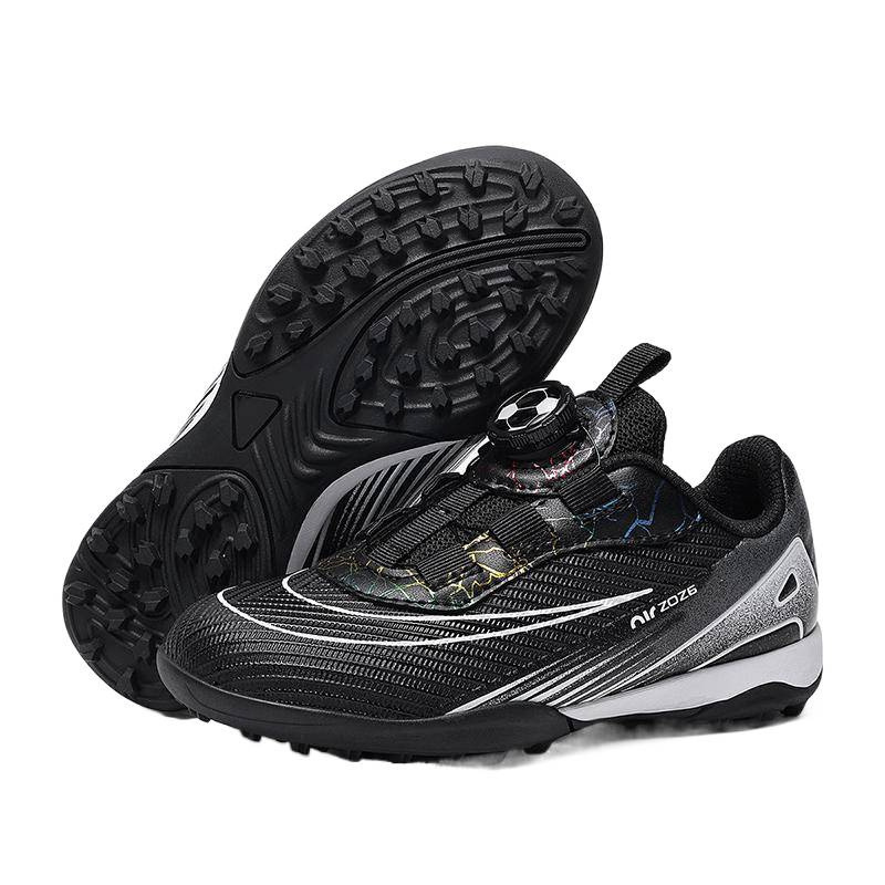 Zapatillas de Fútbol Infantil con Botón Giratorio de PU y Caucho Antideslizante para Entrenamiento image 5