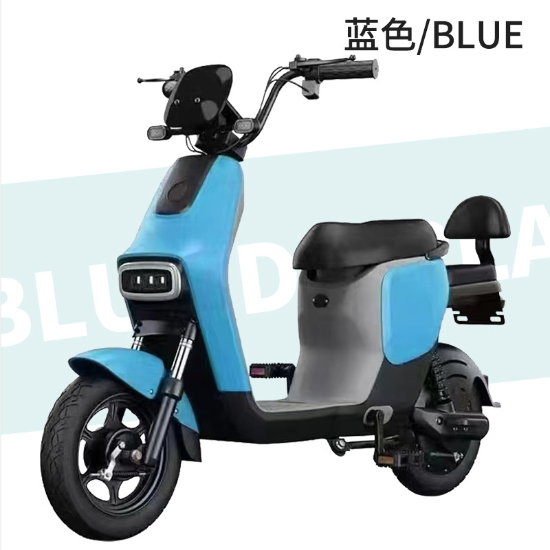 Nuevo modelo M12 exclusivo para comercio exterior, scooter eléctrico, bicicleta de dos ruedas con pedal simple, bicicleta con batería de 48V, venta al por mayor de fábrica.