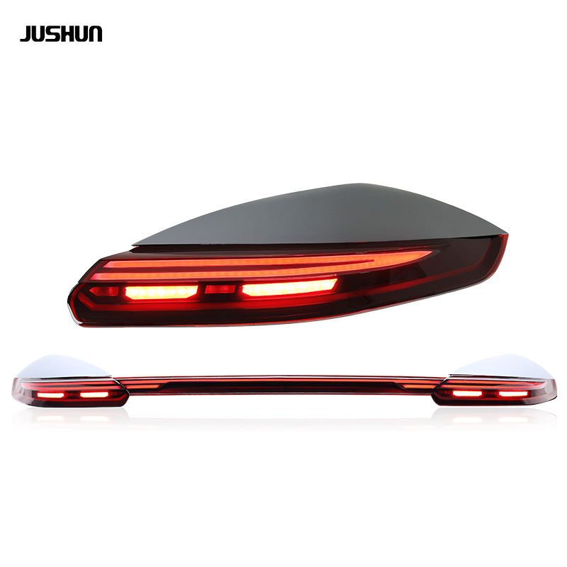 Suitable for 10-16 Porsche Paramela through-through tail light assembly Panamera modification LED streamer