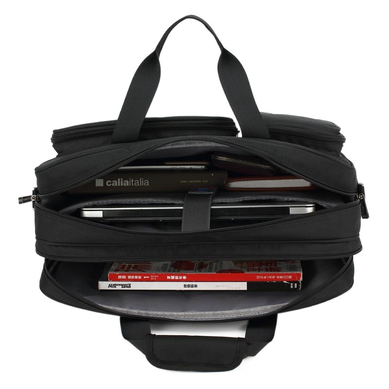 Spot Wholesale Cross-Border Portable Tablet Bag Business Men's Waterproof and Wear-Resistant Briefcase Nylon Shoulder Bag
