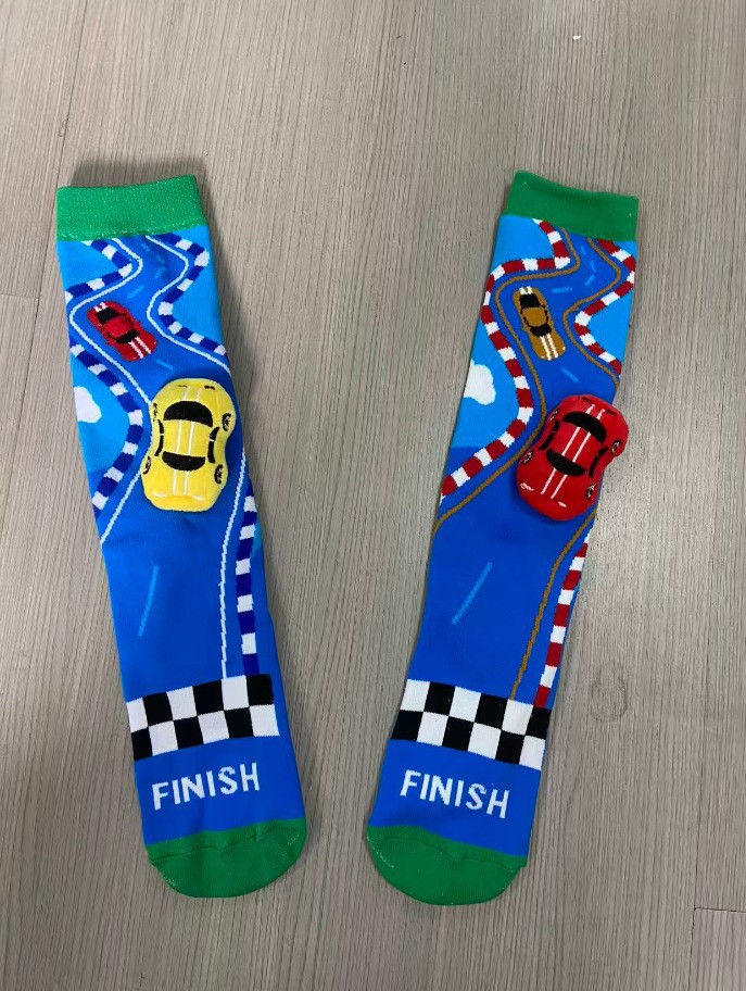 Red transfronteriza de Internet estilo caliente joyería para niños calcetines personalidad tendencia dibujos animados Magic boy calcetines niña princesa calcetines al por mayor