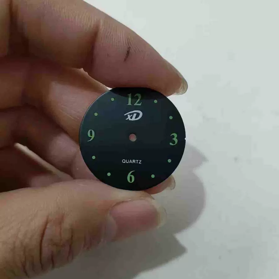 定制钟表字面时钟表面定做镶嵌式表头来图来样定制工艺表胆针配件