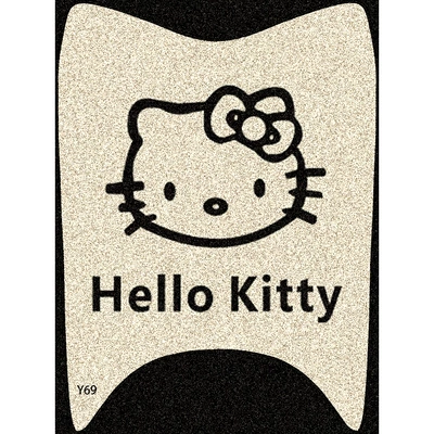 Electric vehicle foot mat Maimang H Cute Cartoon Foot Mats - beige-hello-kitty