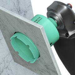 Special Cobalt Welded Diamond Hole Expanding Drill Bit for Stone Countertop Sink Opening, Angle Grinder Specific