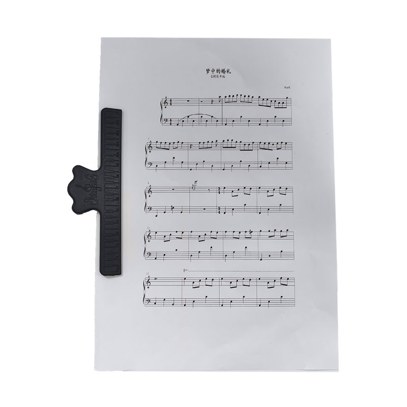 Clips para partituras del fabricante, clips largos para partituras, clips de plástico para partituras de piano, clips para notas, accesorios para pianos eléctricos y teclados electrónicos.