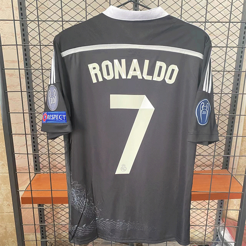 1415 Real Madrid pergi dengan lengan pendek No. 7 Cristiano Ronaldo / S