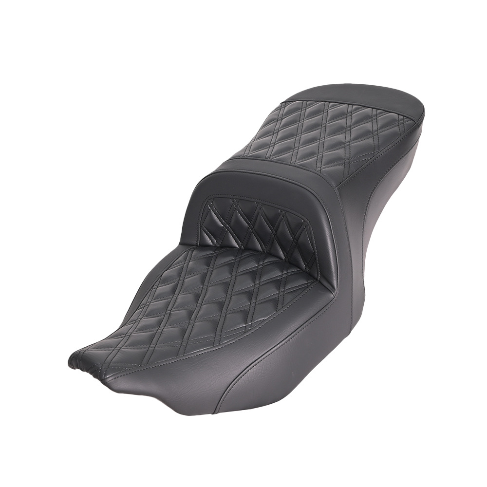 Motorcycle Seat Cushion Suitable for Harley 23.5-25 Road Gliding, Street Gliding, Road King Step Sofa Seat Cushion