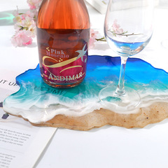 diy glue mold irregular wave tray mold fruit plate house number mirror cloud special-shaped silicone mold