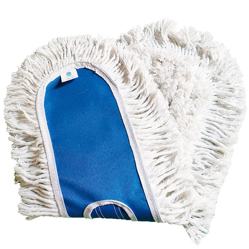 Cotton yarn dust mop cloth flat mop replacement head cotton thread mop dust mop sleeve mop cover hotel mop cloth 90cm