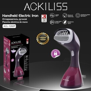 ACKILISS Cross-border Hot Selling Household Hanging Ironing Machine Small Handheld Hanging Ironing Machine Steam Iron Ironing Steam Machine