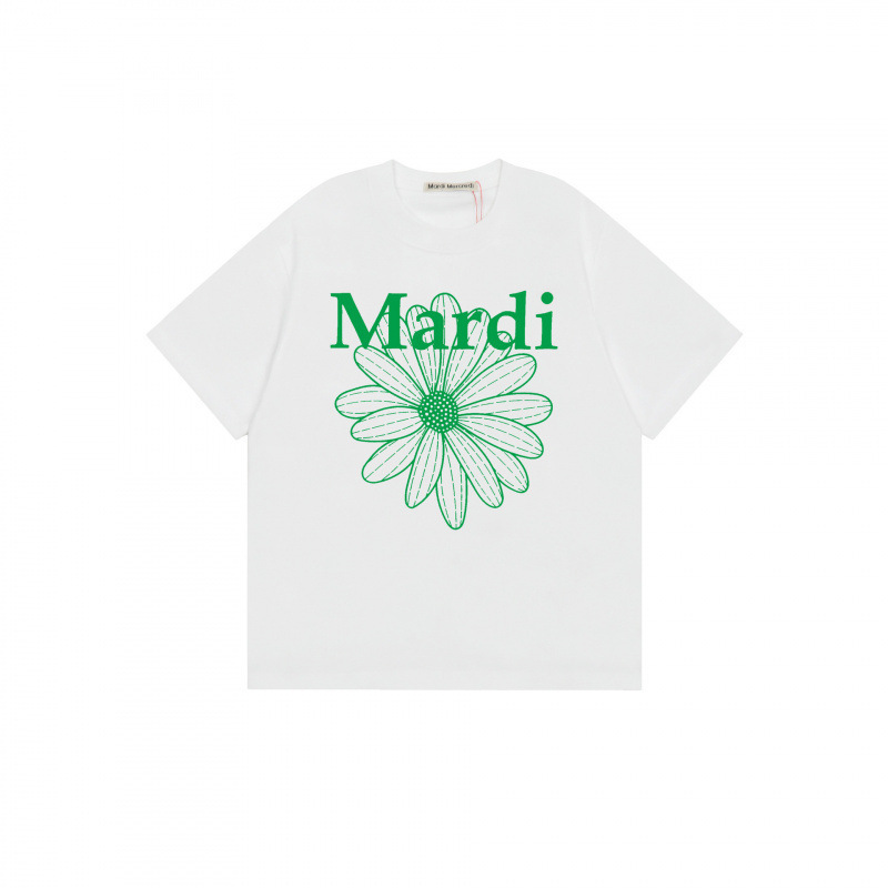【カウンター品質】韓国マルディトレンドブランド半袖Tシャツリトルデイジードーマンプリントラウンドネックピュアコットンクロスボーダー|undefined
