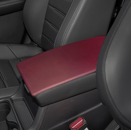 Armrest box — Honda Cover Leather Protector - red