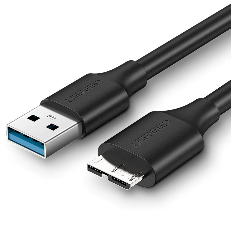 Кабель данных для внешнего мобильного диска USB3.0/Type-C к micro B от Ugreen Union, для ноутбука и компьютера