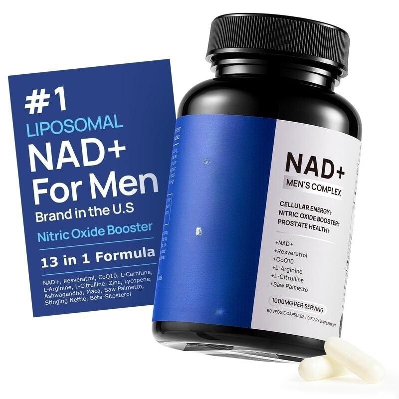 Tk Amazon Cross-Border Best-Selling Nad Capsule Supplement for Men Men's Supplement