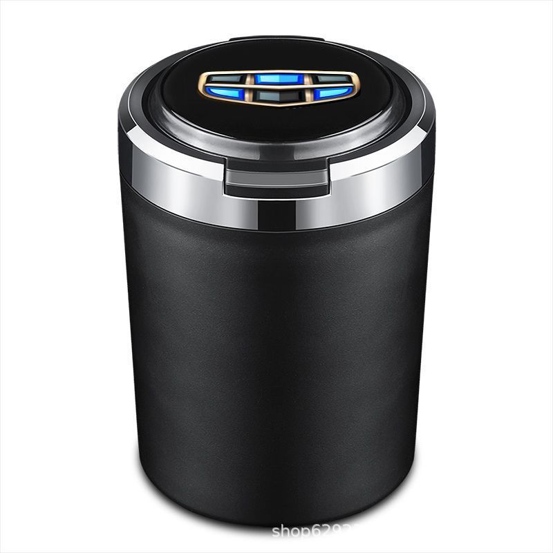 Car ashtray — Shangchuang LED Light - noble-black-geely-metal-liner