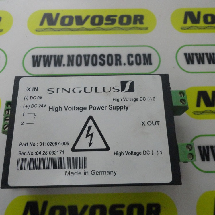 31102067-005  SINGULUS  电源先咨询再订期货