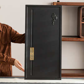 仿乌金石茶盘家用2024新款茶具功夫茶台盘客厅干泡台整块直接排水