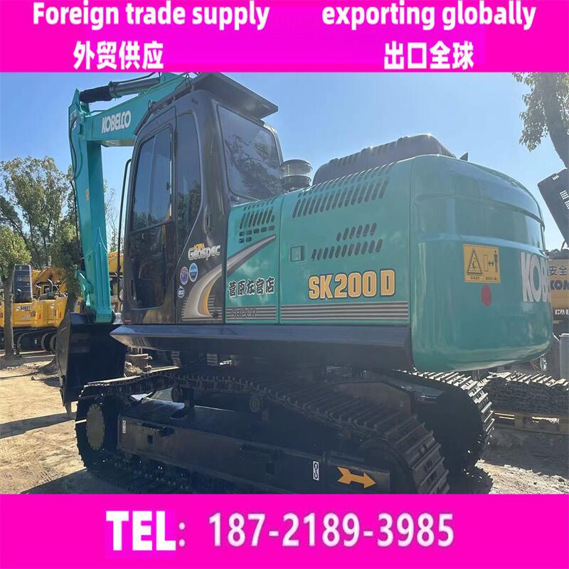 个人出售原装二 手KOBELCO/神钢200挖掘机2台