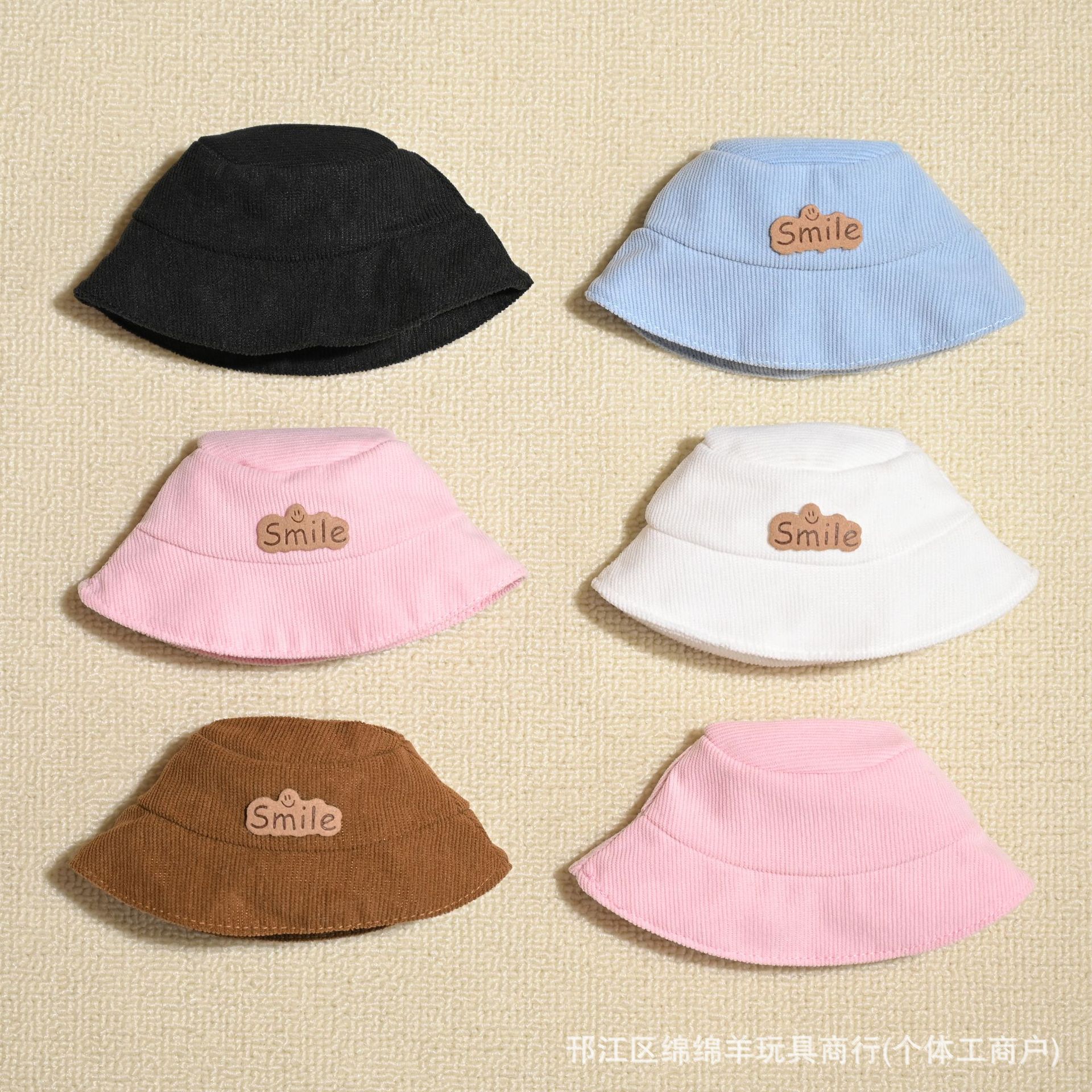 17cm拉布布公仔渔夫帽搪胶挂件娃娃头饰毛绒玩具玩偶替换装帽子