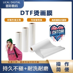 in stock Hot Sale A1 Hot Stamping Film Double-sided Hot and Cold Tear DTF Film Colorful White Ink Hot Stamping Film