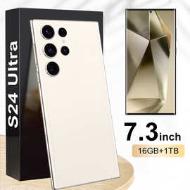 新款跨境手机S24 Ultra安卓智能手机2+16大屏7.3寸爆款外贸手机