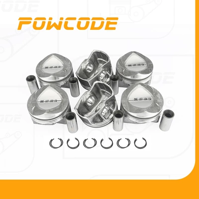 Piston, piston ring, piston pin A7L C7 2.5L