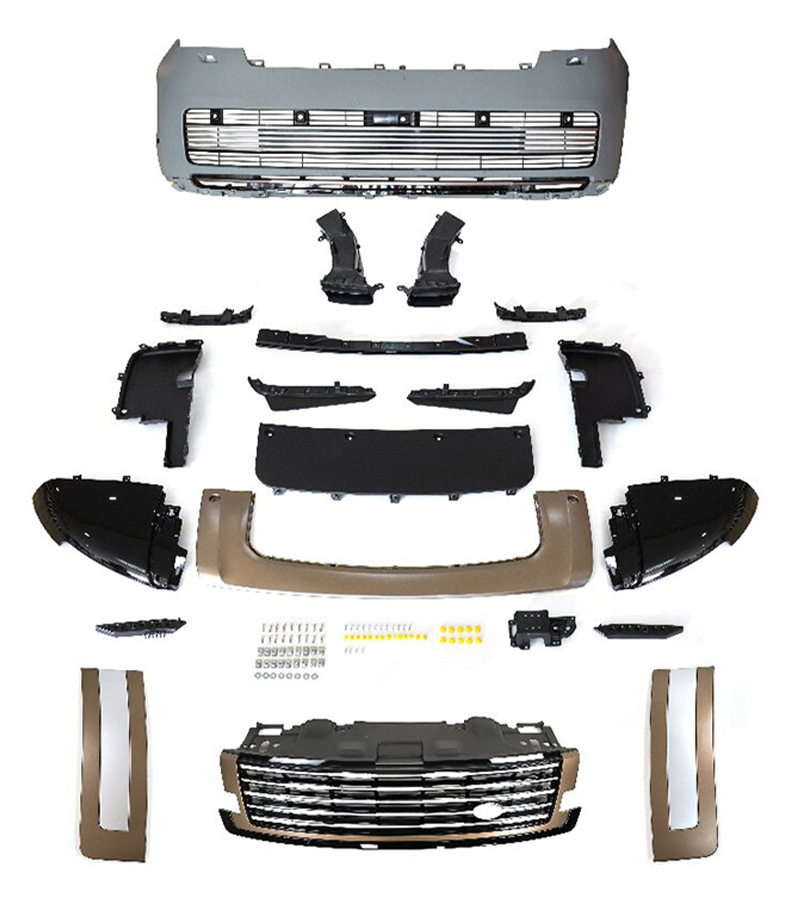 Suitable for 2023-2026 new Land Rover Range Rover Executive upgraded SV front bumper kit with grille and shark gills