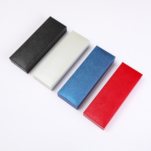 Direct sales business leather paper gift box signature pen suit pen pen box hot stamping LOGO gift packaging pen box wholesale