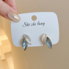 Silver needle, universal earrings, silver 925 sample, internet celebrity, wholesale