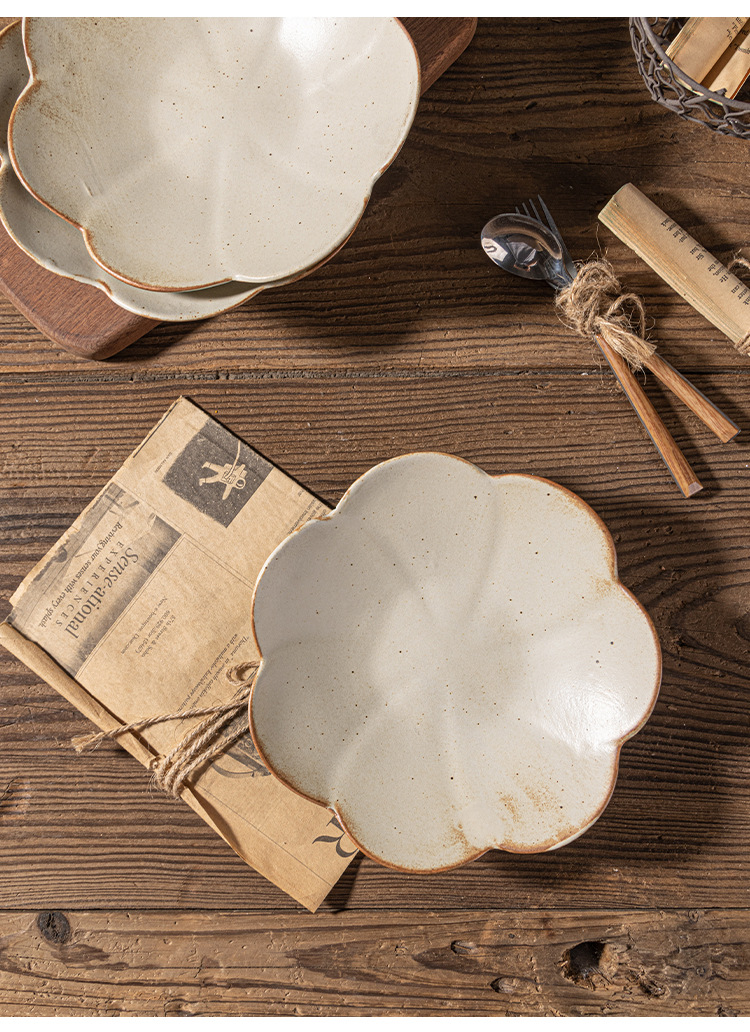 Retro Style Retro Flower Ceramics Tableware 1 Piece