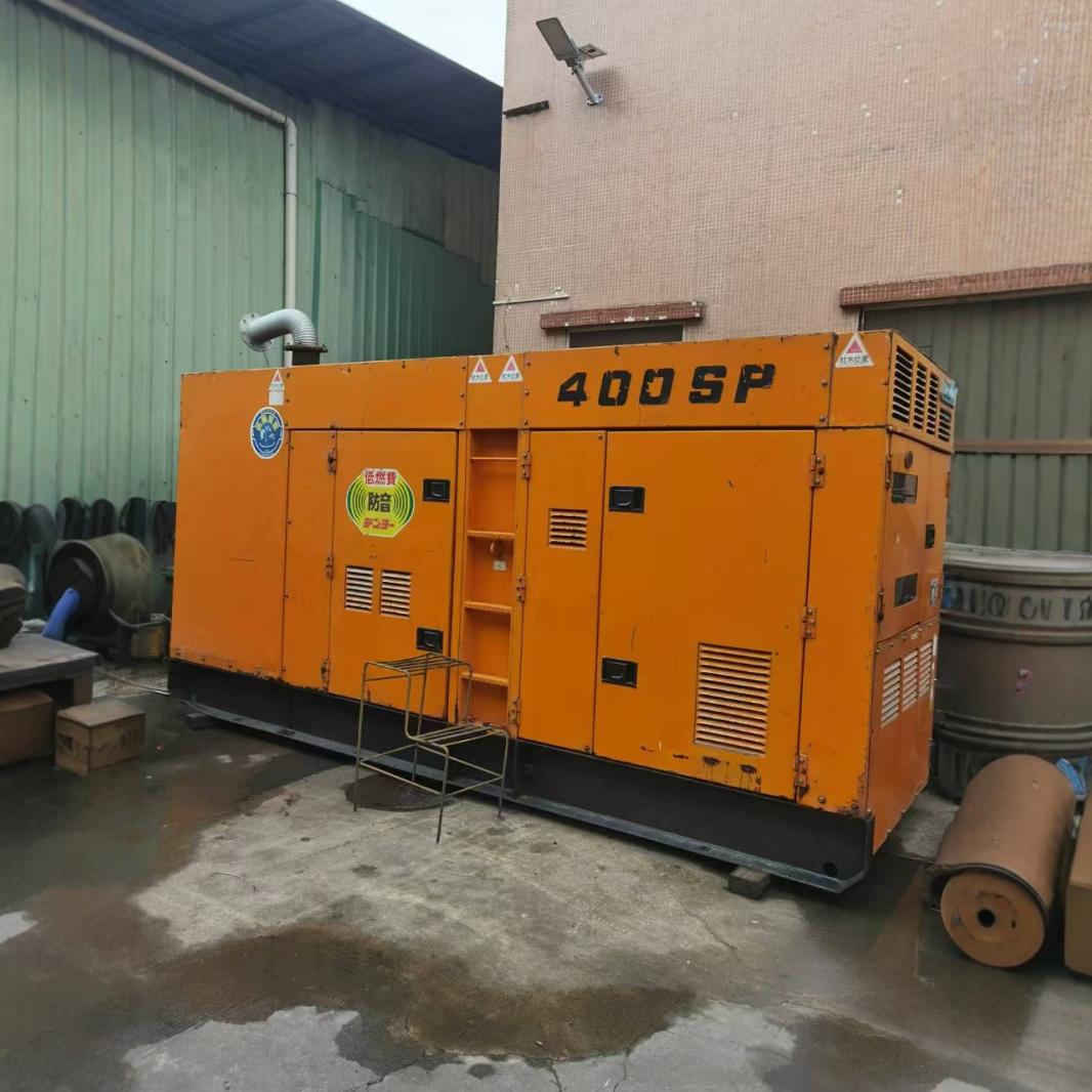 电友低噪音发电机300KW 电友Denyo二手日本柴油发电机DCA-400SPM