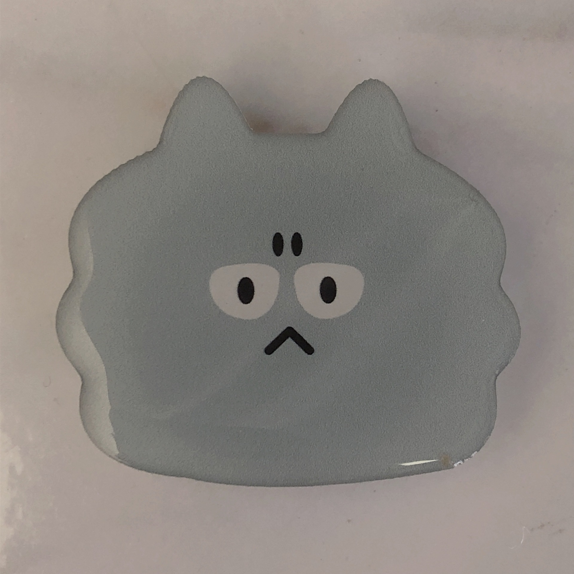 INS estilo lindo gato retráctil plegable de dibujos animados teléfono móvil plegable soporte epoxi acrílico airbag soporte