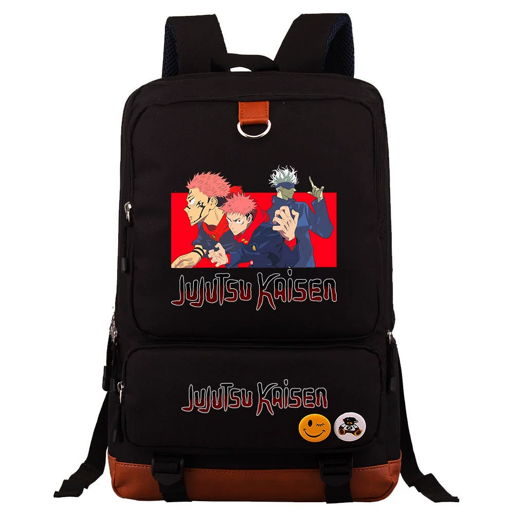 Мультяшный рюкзак Jujutsu Kaisen, школьный рюкзак, рюкзак для путешествий, для подростков
