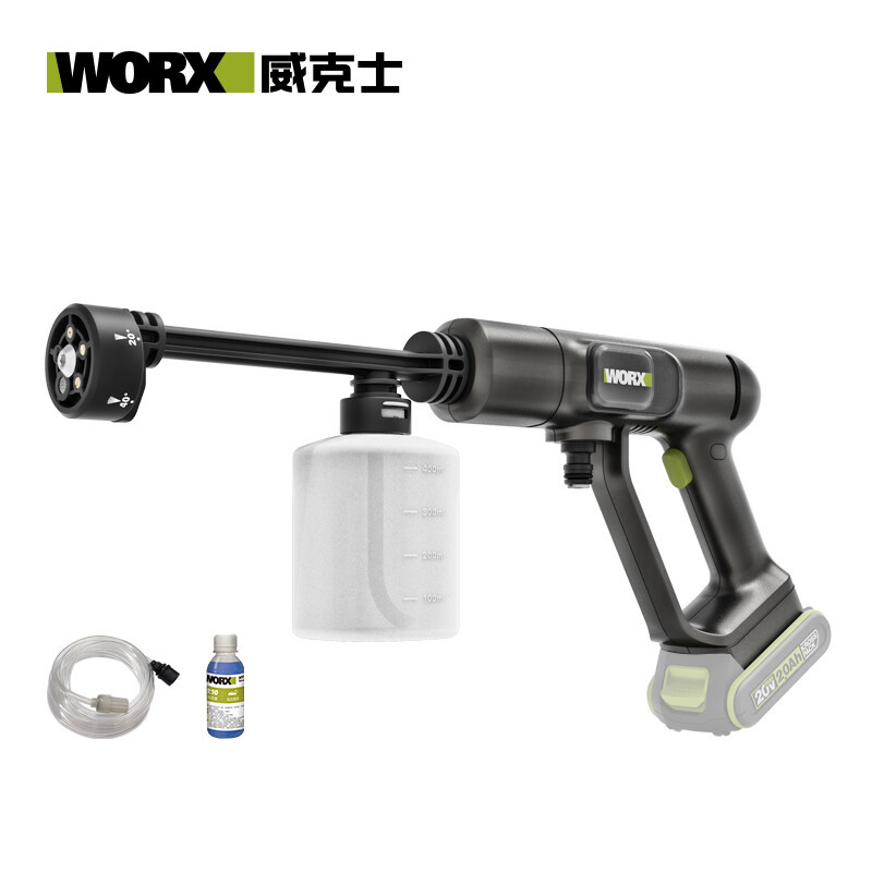 WIX 20V limpiadora eléctrica de litio sin escobillas WU633 (4.0 unidad eléctrica) pistola de agua inalámbrica de lavado de automóviles de alta presión