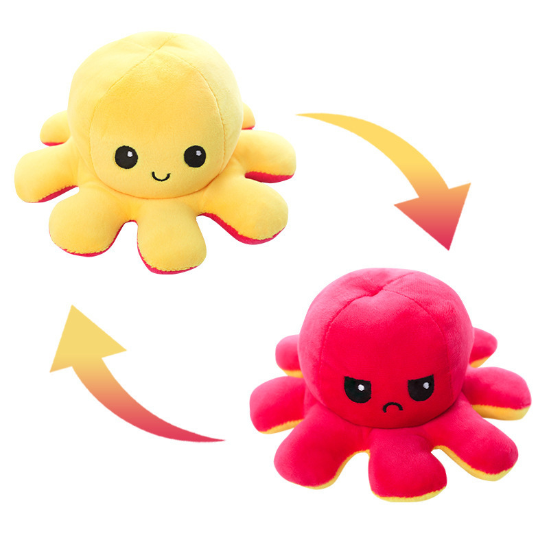 スポット30色フリップタコフリップタコタコぬいぐるみ両面フリップ人形|undefined