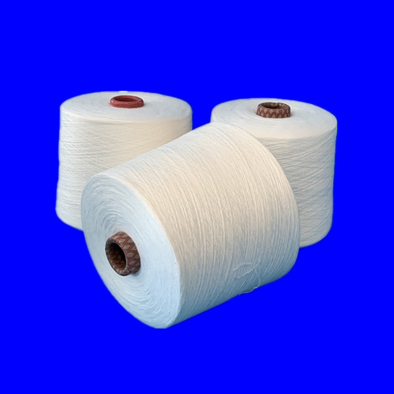 环锭纺TC65/35涤棉混纺股纱 40S/2股涤棉股线现货供应  批发销售