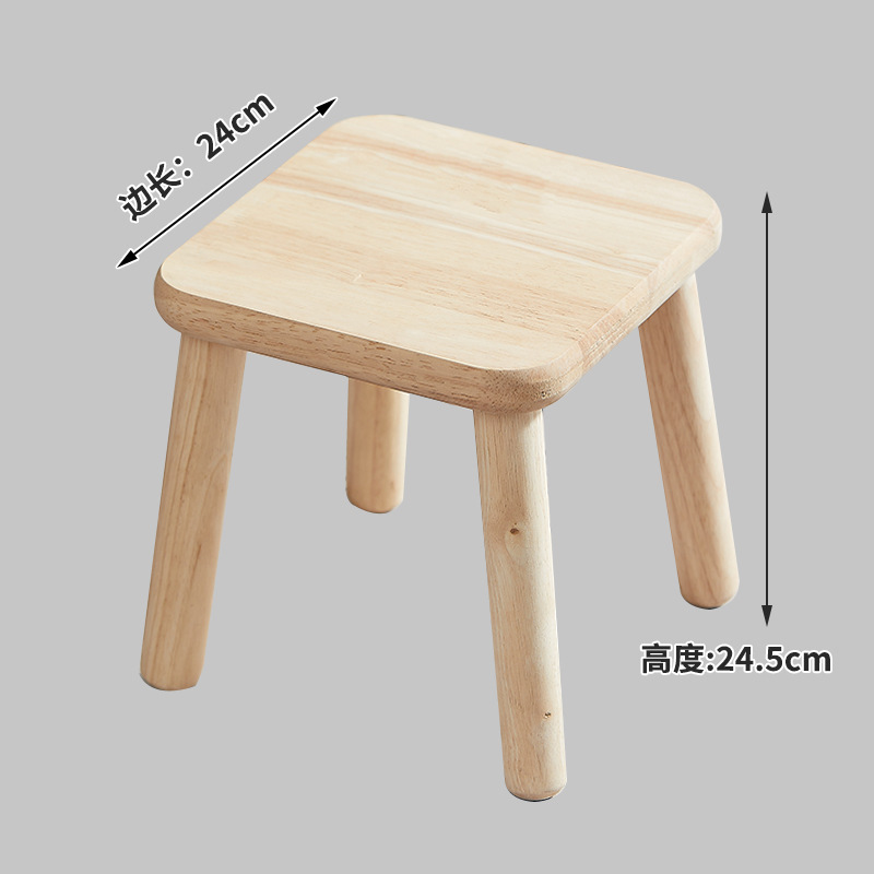 实木小凳子家用玄关换鞋凳垫脚矮凳洗脚凳茶几方凳卧室中式小板凳|undefined