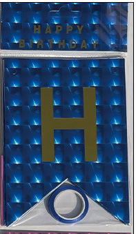 HAPPY BIRTHDAY fiesta de cumpleaños en inglés diseño diagonal de bandera de cola de mermaid letras banderas de color