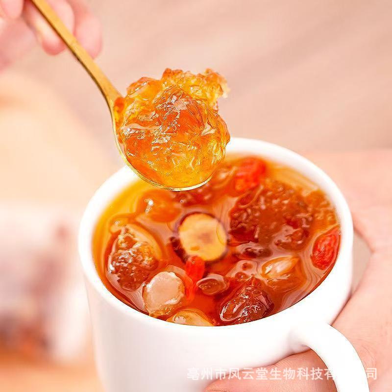 Peach Gum Snow Fungus Jelly and Gleditsia Seed Combo Gift Box 280g Natural Handpicked Culinary Herbal Set specifications