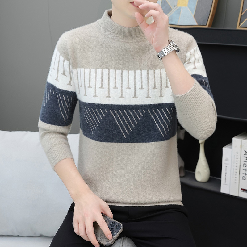 Demi-season base body-friendly sweater