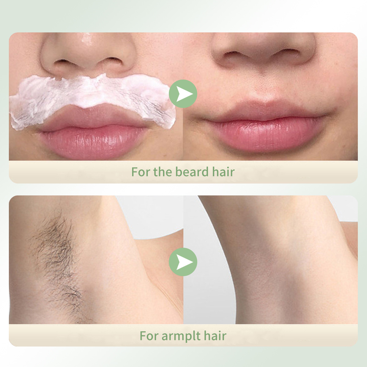 BARUBT Vera Concentrated Cream Anxinjing Pure and Mild Deep Hair Removal without Harming the Skin Aloe Gel_voghion.com