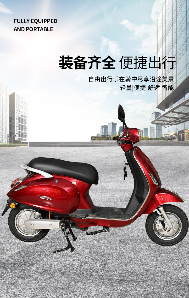 Foreign Trade Export Electric Vehicle Tsl2 Electric Motorcycle High-Speed Long-Range Battery Vehicle New Model Two-Wheeled Scooter Electric Vehicle